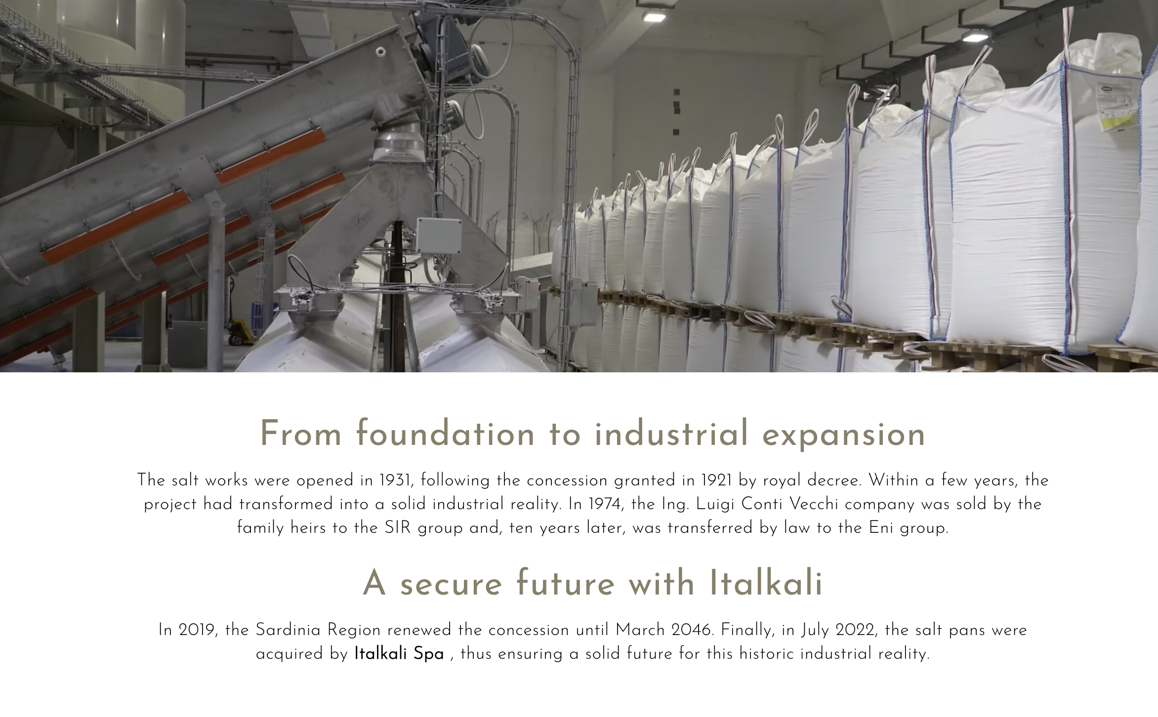 Italkali industrial facility